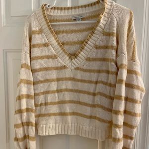 American Eagle striped sweater